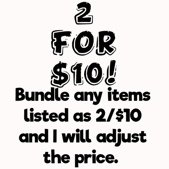 2 for 10 Bundle!! - Picture 1 of 1